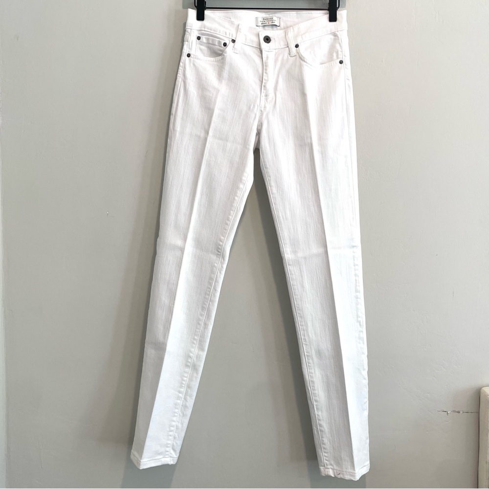 Principle Denim Ultra Mid Rise Skinny Jeans